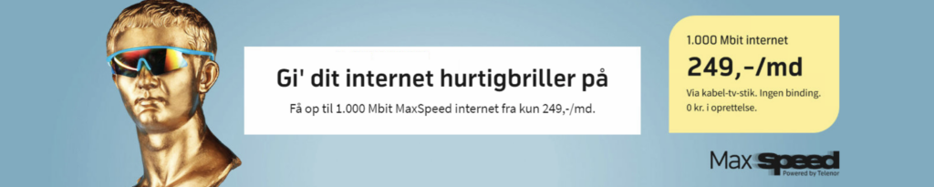 maxspeed bredbånd