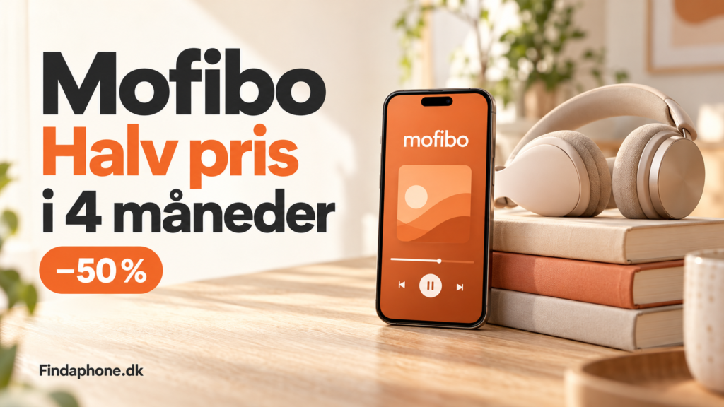 Mofibo giver halv pris i fire måneder